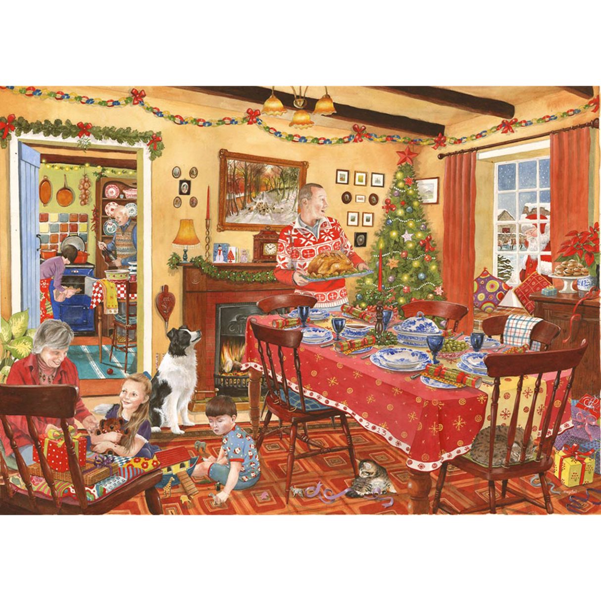 No.8 - Unexpected Guest - 500 Piece Jigsaw Puzzle