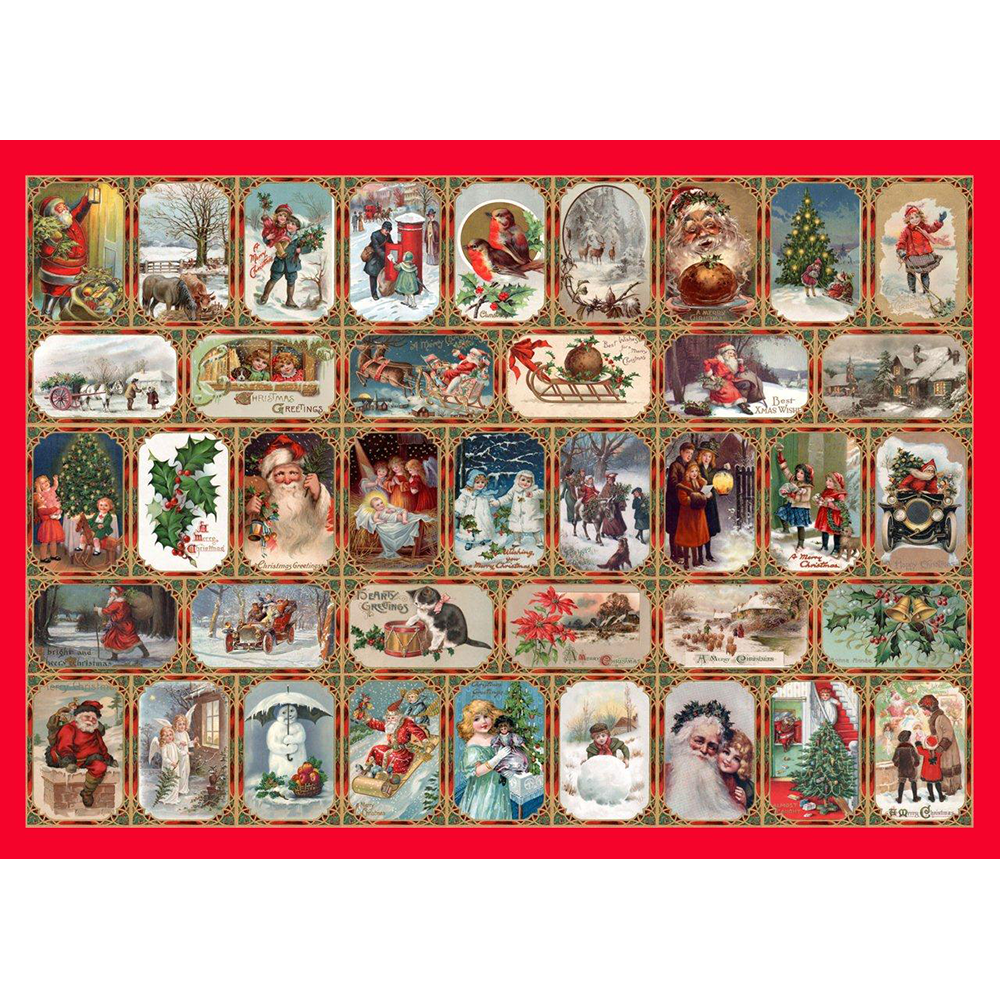 Seasons Greetings - 1000 Piece Jigsaw Puzzle