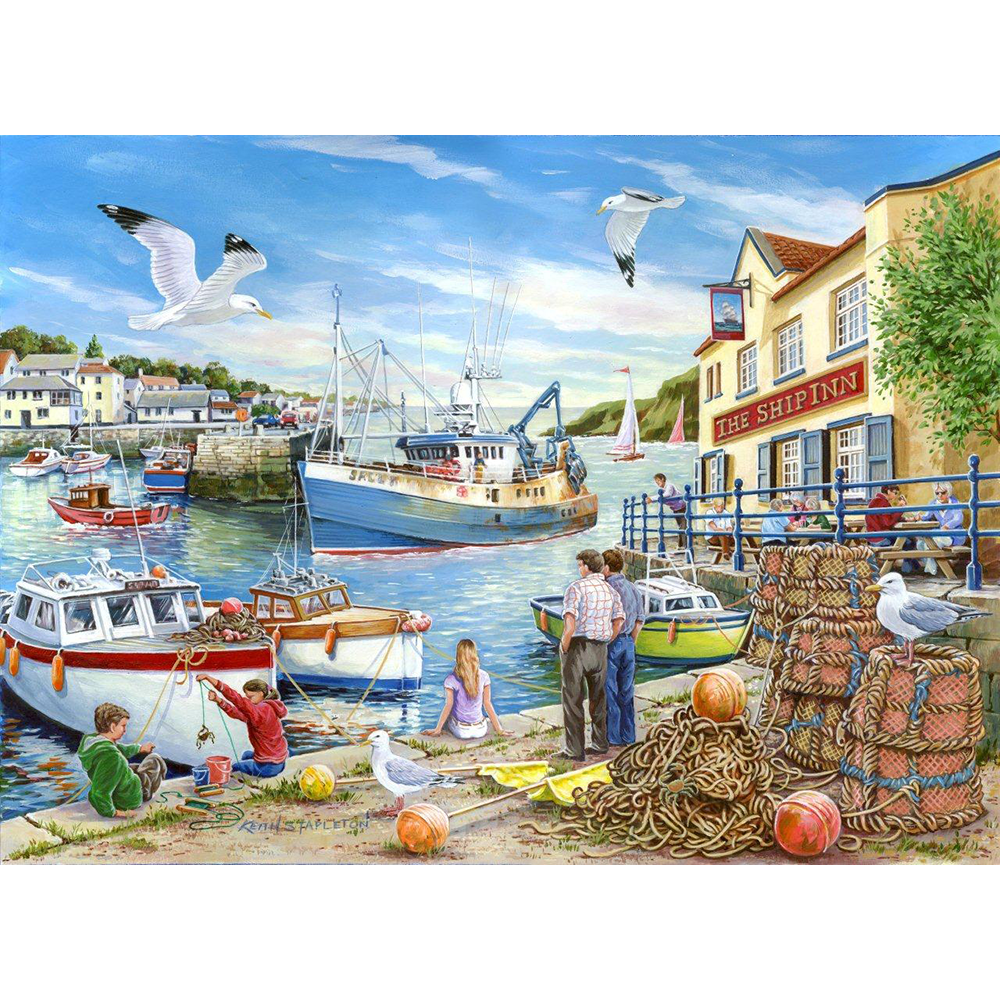 Ship Inn - 1000 Piece Jigsaw Puzzle