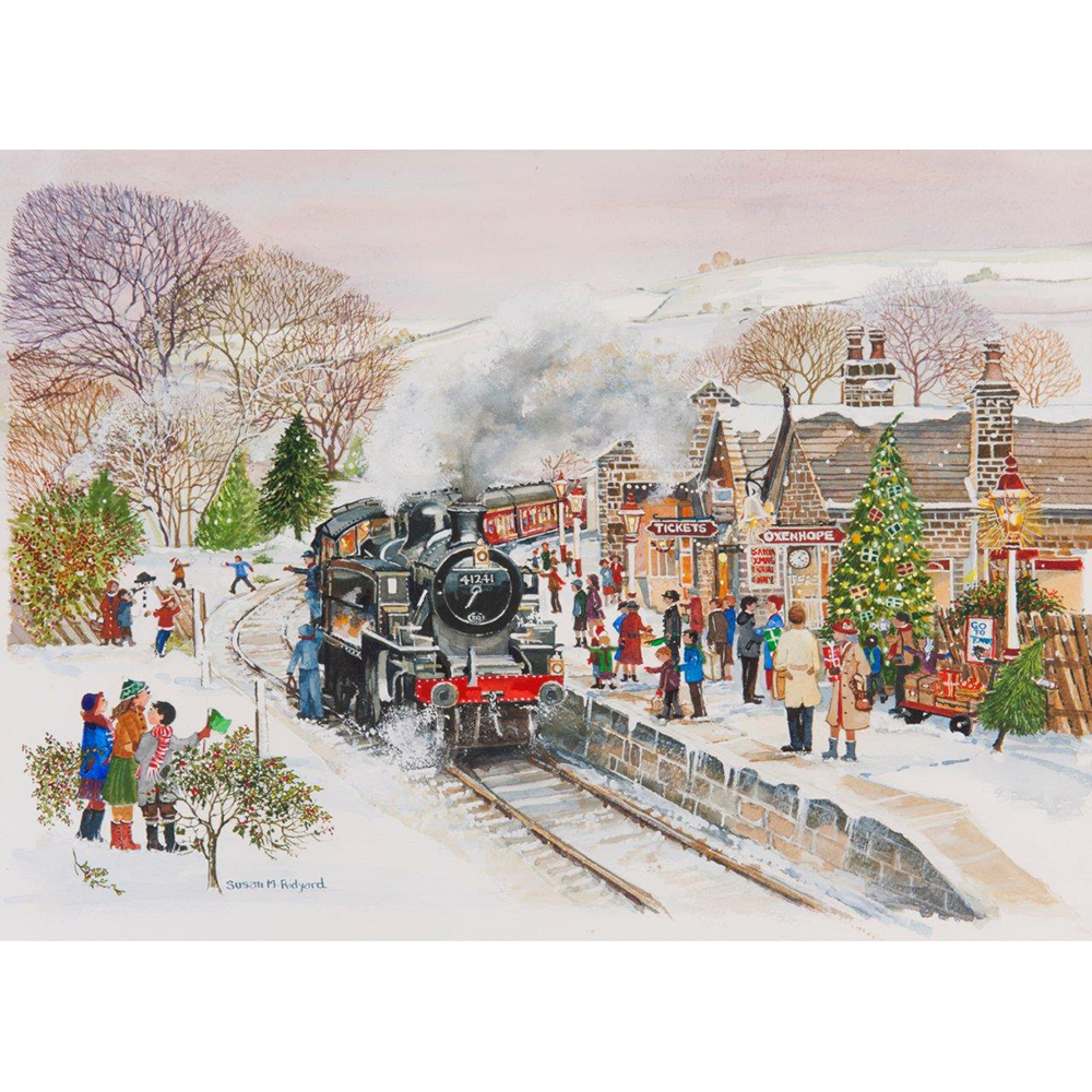 Steaming Along - BIG 250 Piece Jigsaw Puzzle