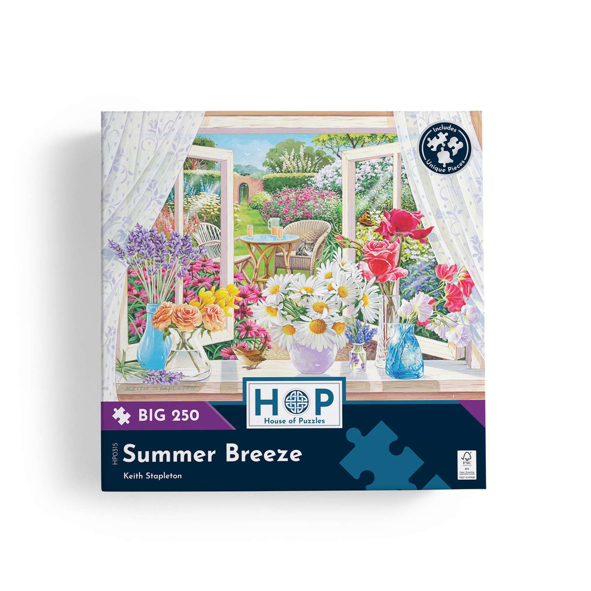 Summer Breeze - BIG 250 Piece Jigsaw Puzzle