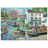 No.6 - By The Canal  Find The Difference 1000 Piece Jigsaw Puzzle