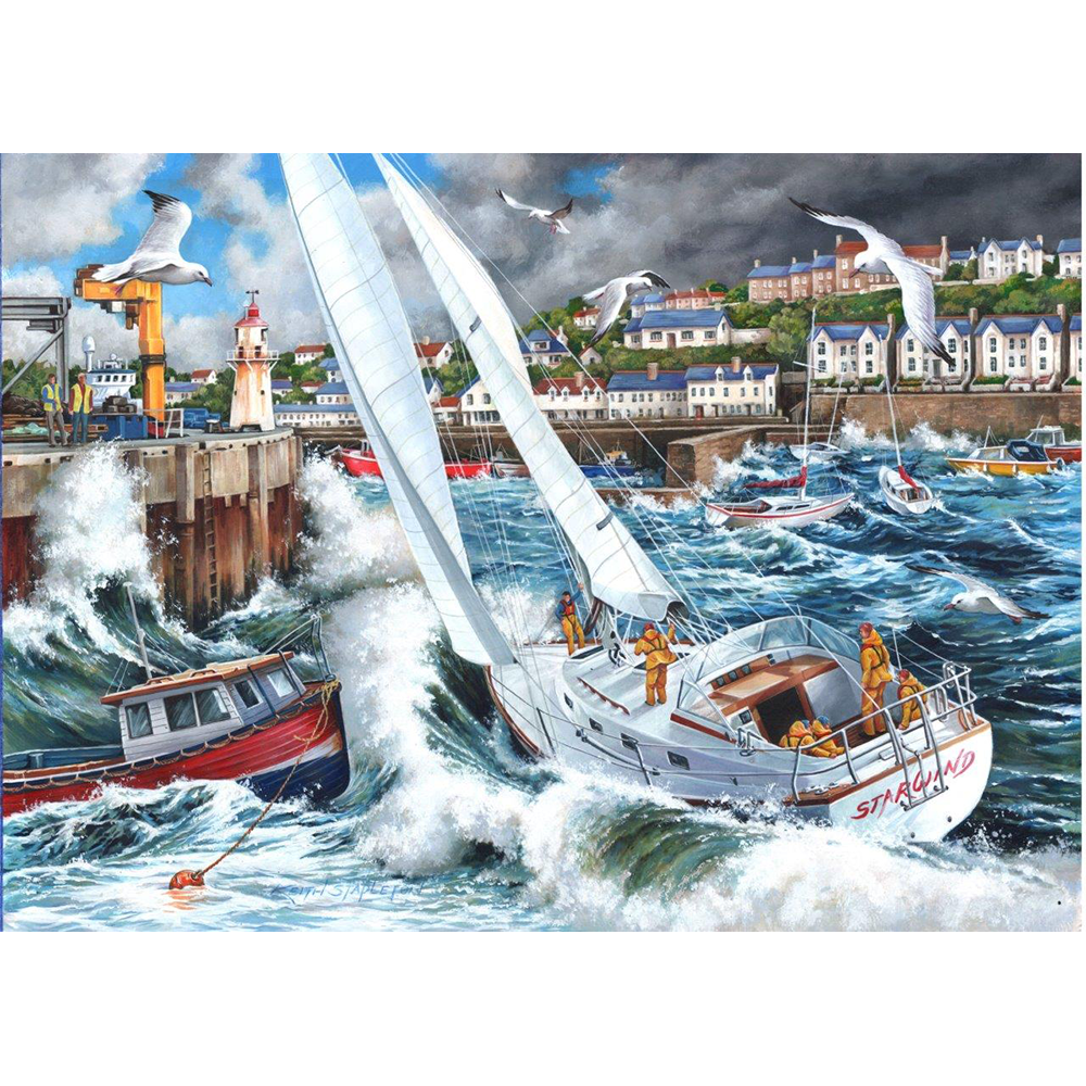 Storm Chased - 1000 Piece Jigsaw Puzzle