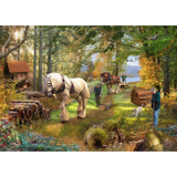 Horse Power - 500 Piece Jigsaw Puzzle