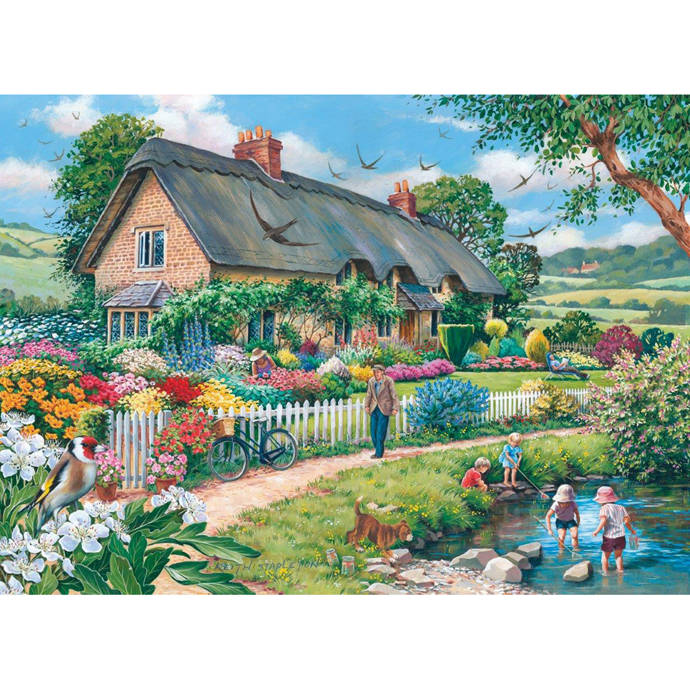 Lazy Days - 500 Piece Jigsaw Puzzle