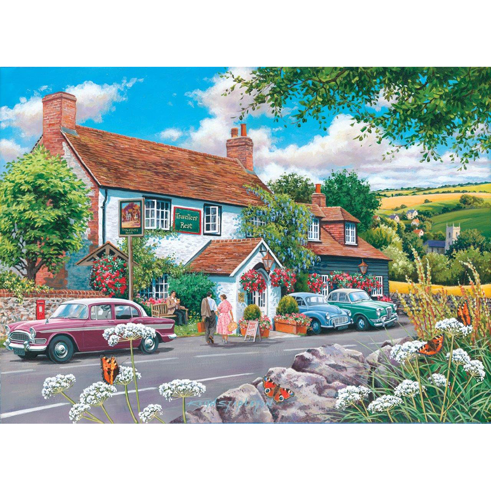 Travellers Rest - BIG 500 Piece Jigsaw Puzzle