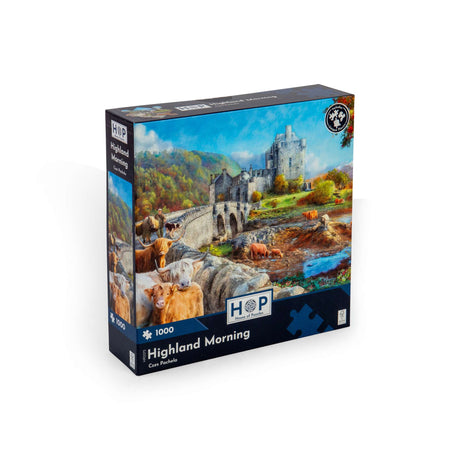 Isle Of Skye Scotland 500 Piece Wooden Jigsaw Puzzle - 20.6x15.1 Inch, Colorful Landscape, Gift In Box