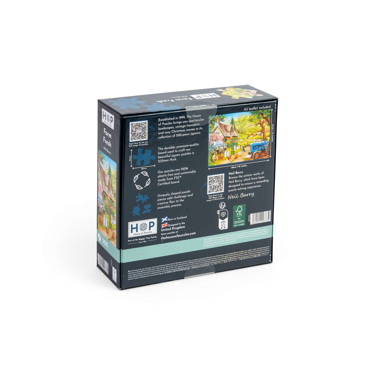 Farm Fresh - 500 Piece Jigsaw Puzzle