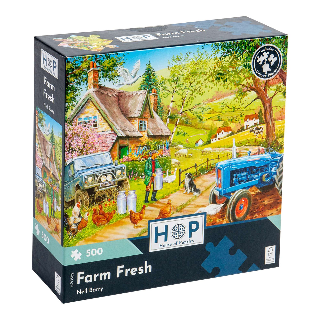 Farm Fresh - 500 Piece Jigsaw Puzzle