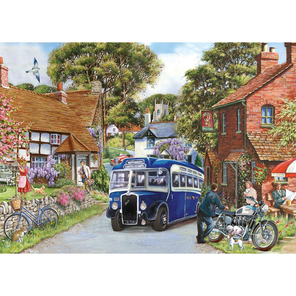 Tight Corner - 500 Piece Jigsaw Puzzle