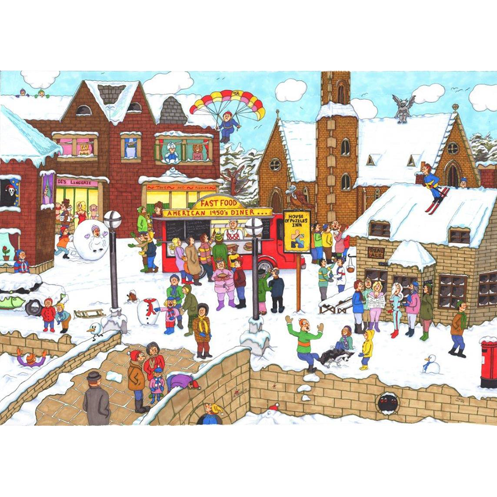 It's Cold Outside - 1000 Piece Jigsaw Puzzle