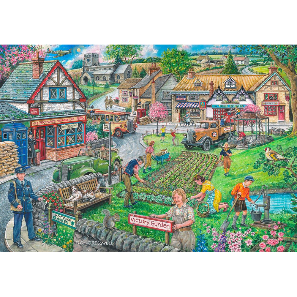 Wartime Green - 1000 Piece Jigsaw Puzzle