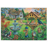 Bird Table - BIG 500 Piece Jigsaw Puzzle