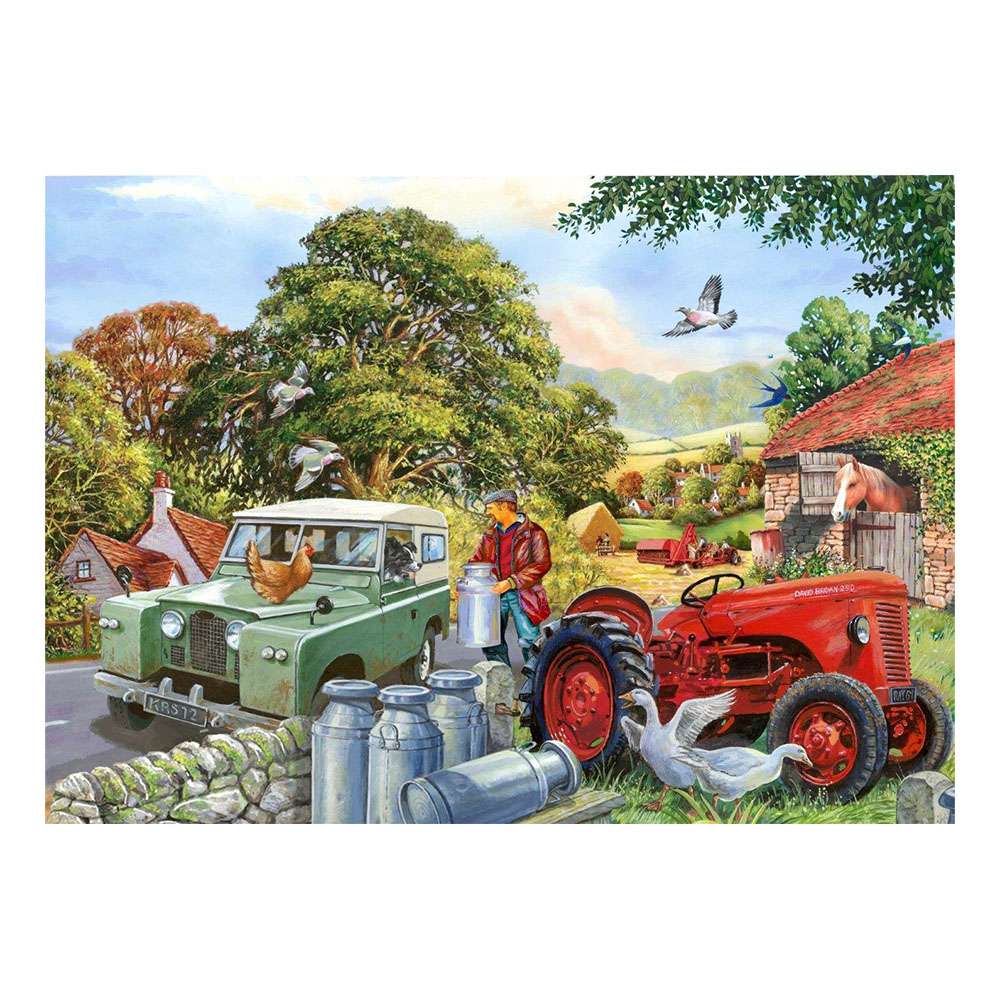 Bob & His Dog - BIG 500 Piece Jigsaw Puzzle