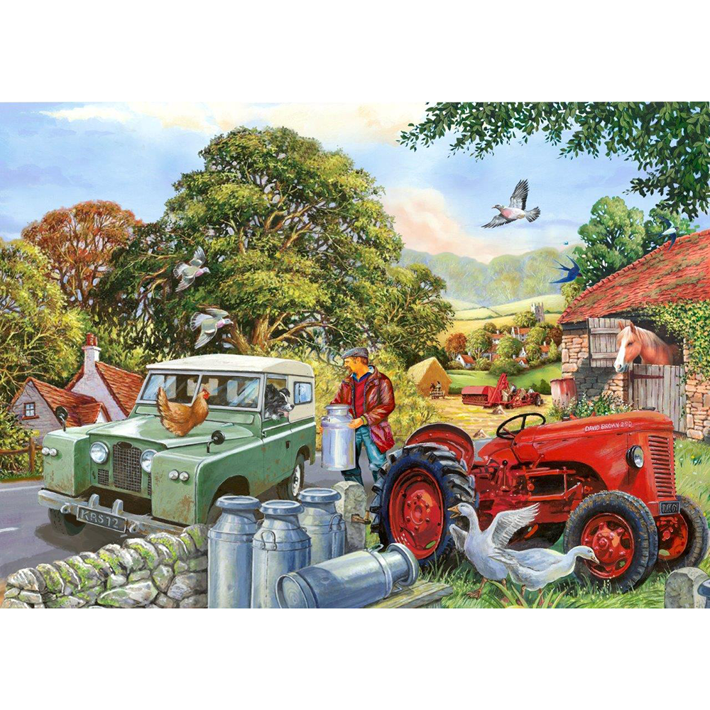 Bob & His Dog - BIG 500 Piece Jigsaw Puzzle