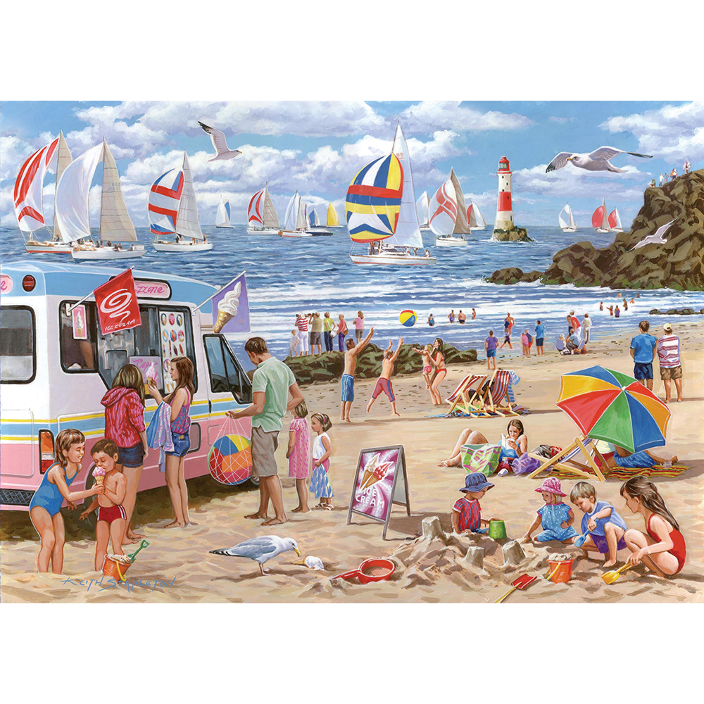 Regatta Day - BIG 500 Piece Jigsaw Puzzle