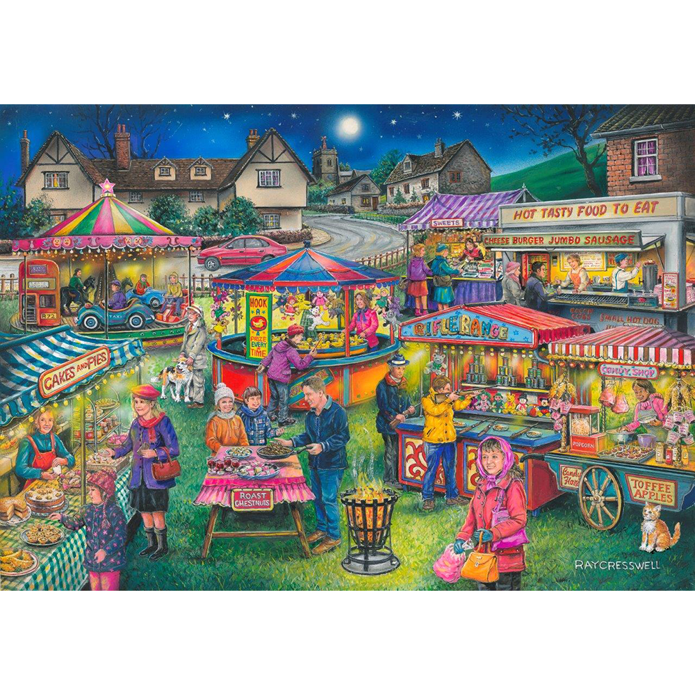 No.13 - Village Fayre - 1000 Piece Jigsaw Puzzle