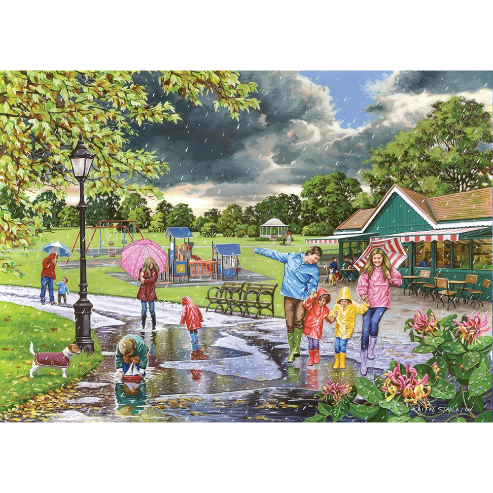 Puddles - 500 Piece Jigsaw Puzzle