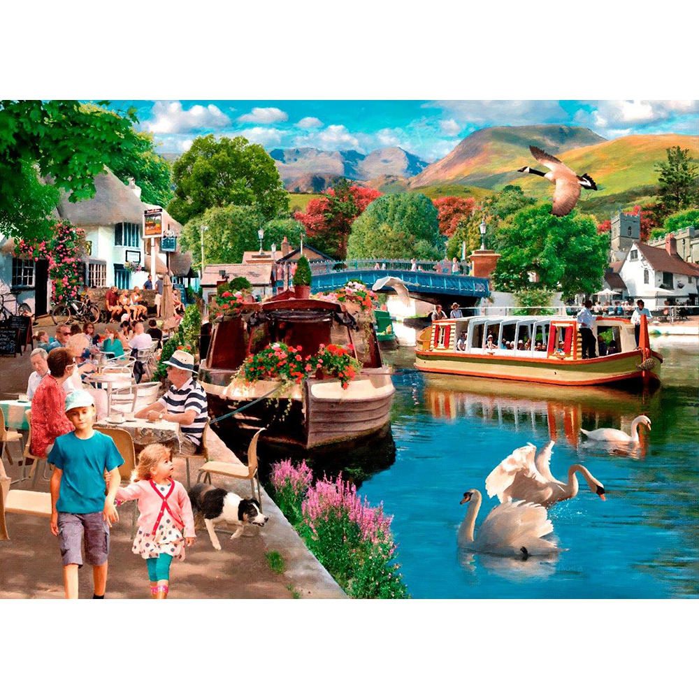 Sunny Afternoon - 500 Piece Jigsaw Puzzle