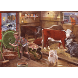 Winter Feeding - 500 Piece Jigsaw Puzzle