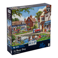A Busy Day - 1000 Piece Jigsaw Puzzle