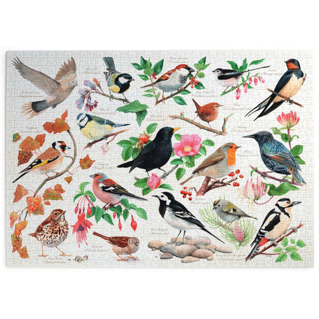 Birds In My Garden - 1000 Piece Jigsaw Puzzle