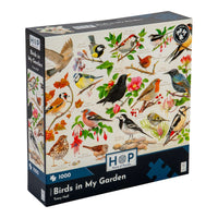 Birds In My Garden - 1000 Piece Jigsaw Puzzle