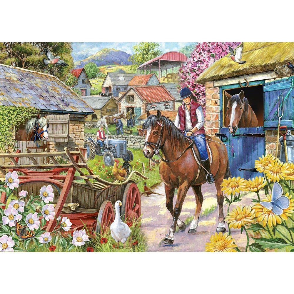 Stepping Out - 1000 Piece Jigsaw Puzzle