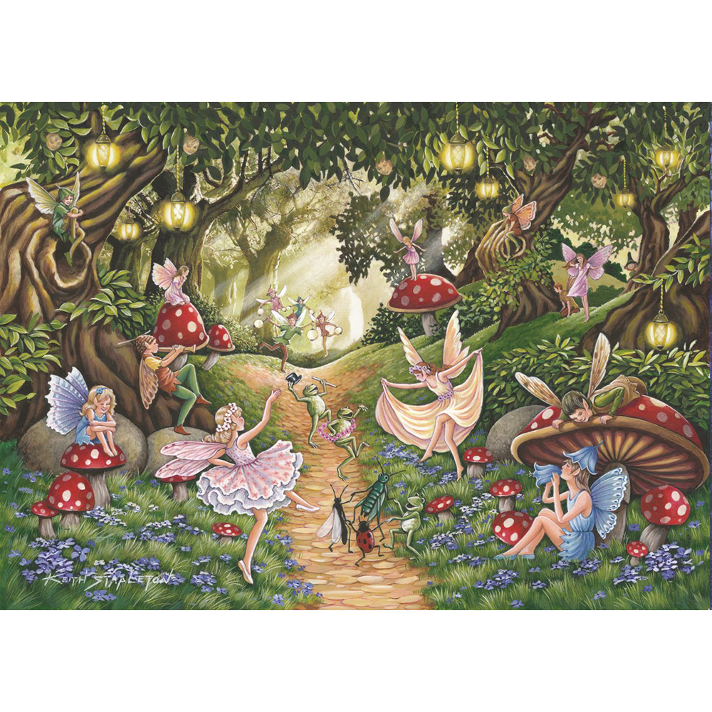 Faerie Dell - BIG 500 Piece Jigsaw Puzzle