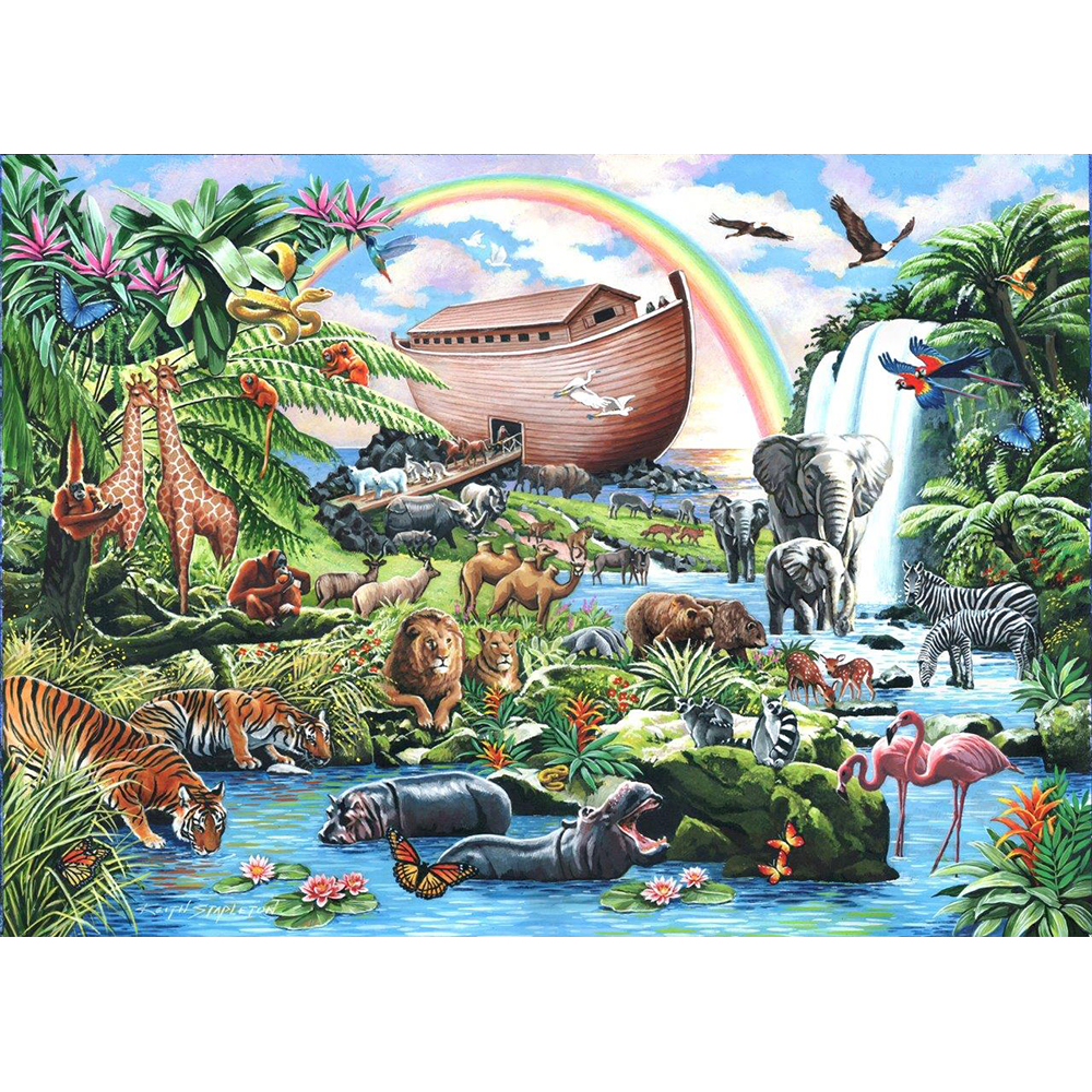 Noah's Ark - BIG 500 Piece Jigsaw Puzzle