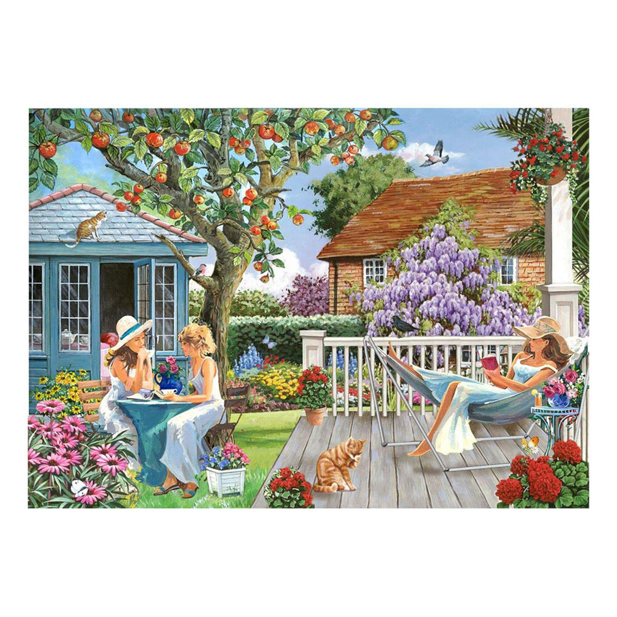 Ladies Of Leisure - BIG 250 Piece Jigsaw Puzzle