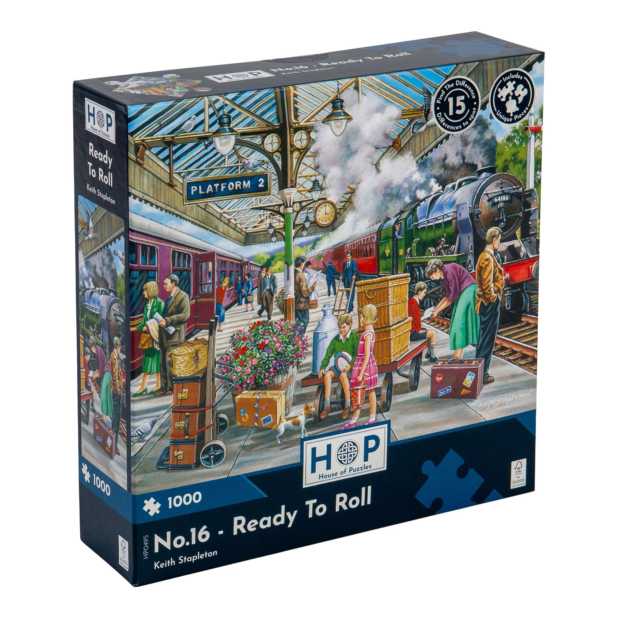 1000 Piece Puzzle No.16 Ready To Roll | House of Puzzles – The