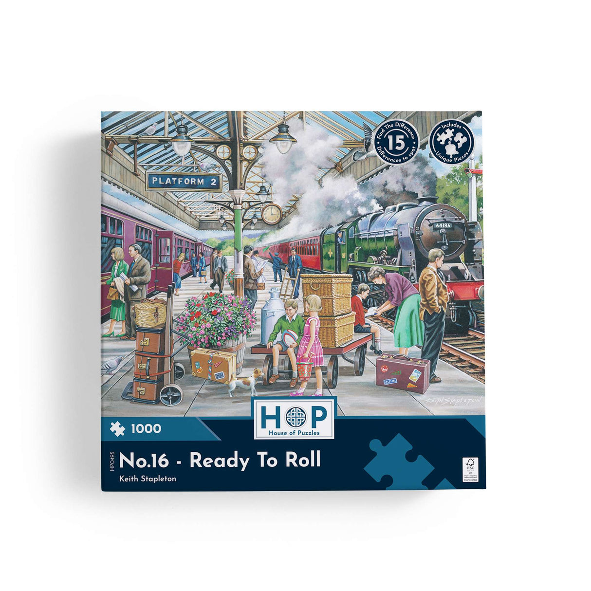 No.16 - Ready To Roll  - 1000 Piece Jigsaw Puzzle