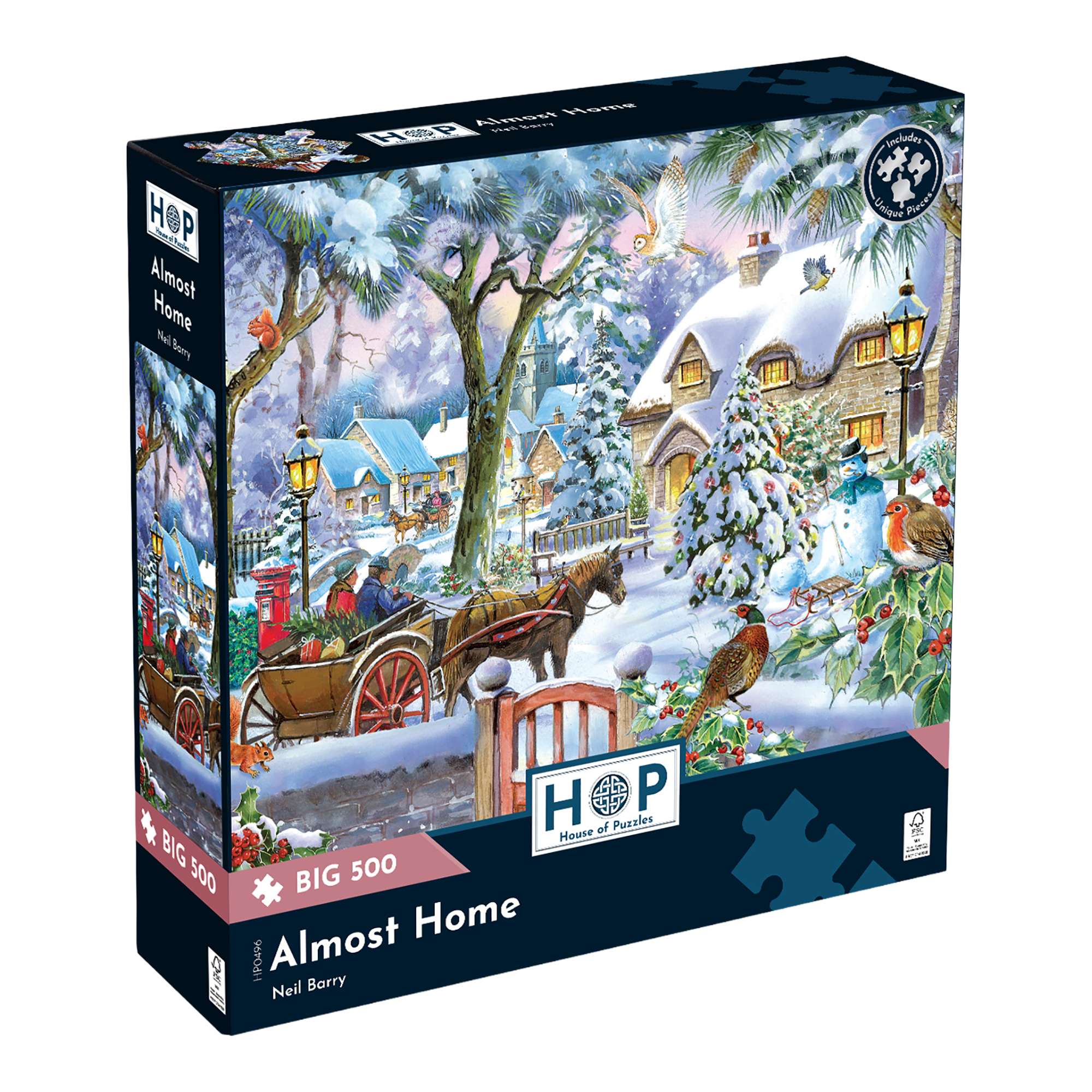 Almost Home BIG 500 | Christmas Jigsaw | House of Puzzles