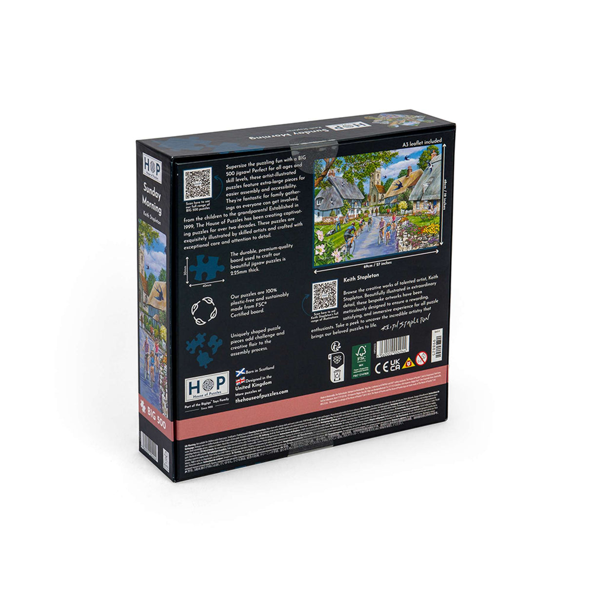 Sunday Morning - BIG 500 Piece Jigsaw Puzzle