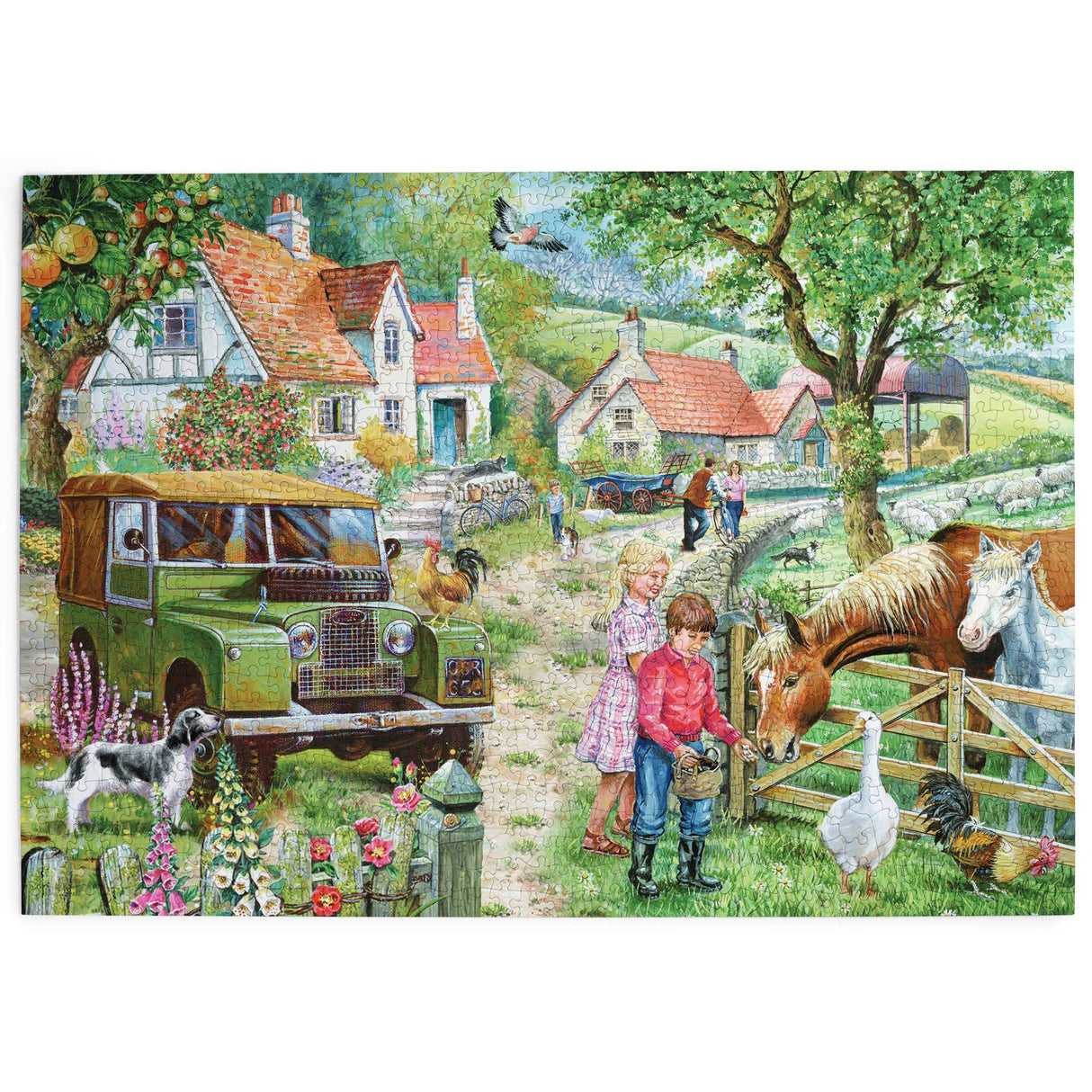 Orchard Farm - 1000 Piece Jigsaw Puzzle