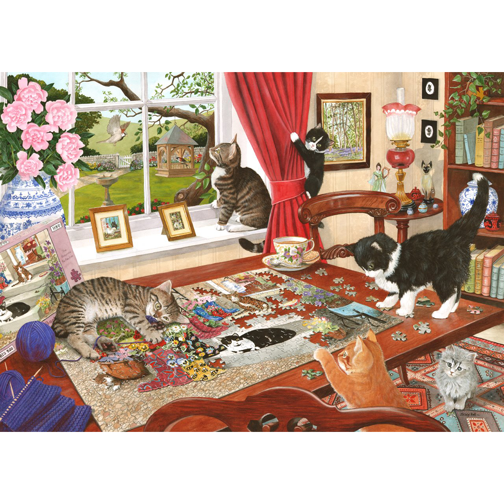 Puzzling Paws - 1000 Piece Jigsaw Puzzle