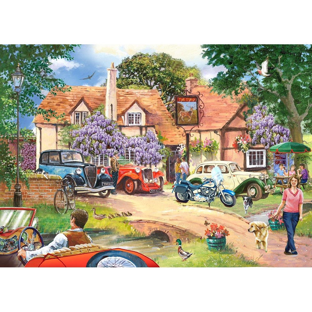 Pub Lunch - BIG 250 Piece Jigsaw Puzzle