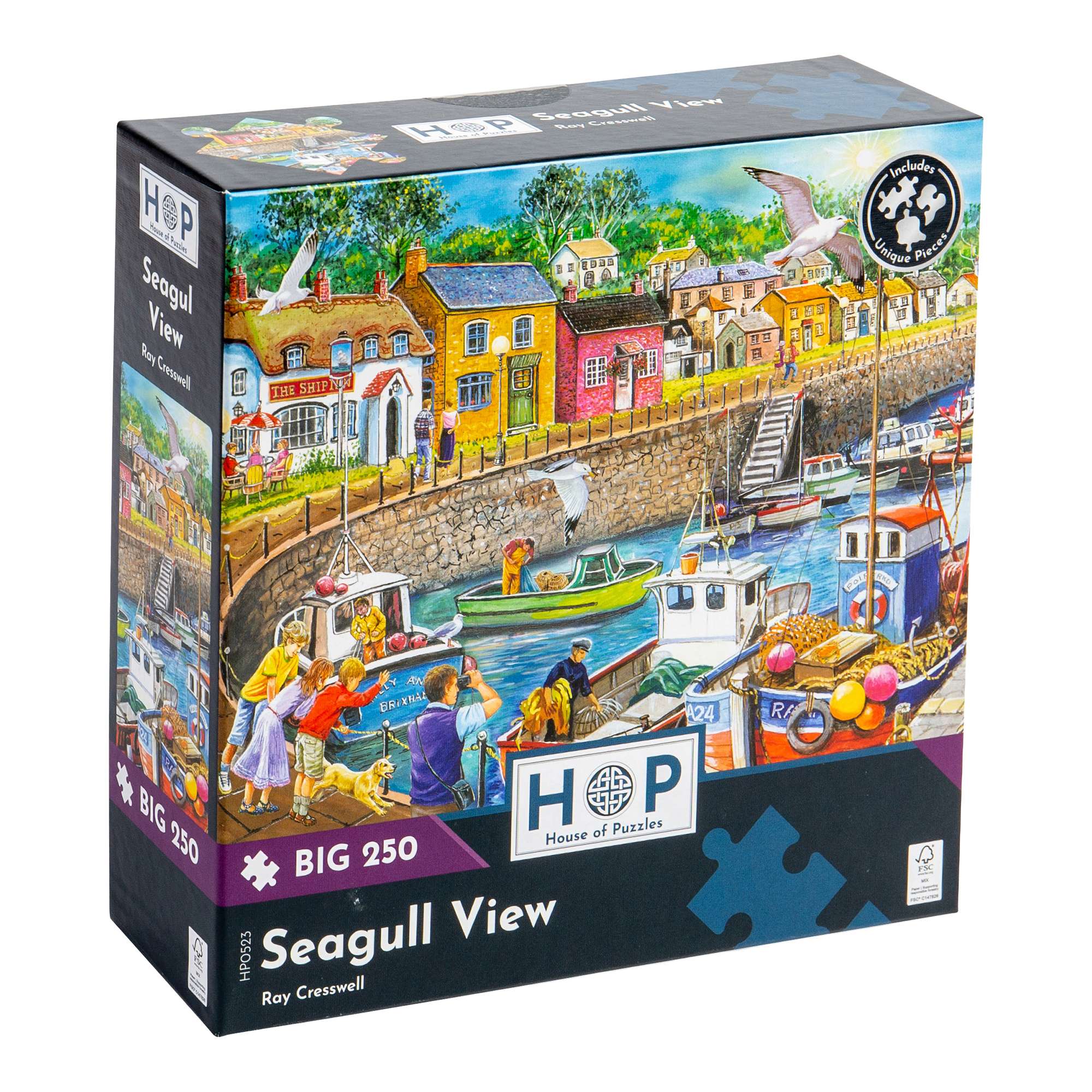 Seagull View BIG 250 Piece Jigsaw Puzzle | House of Puzzles – The