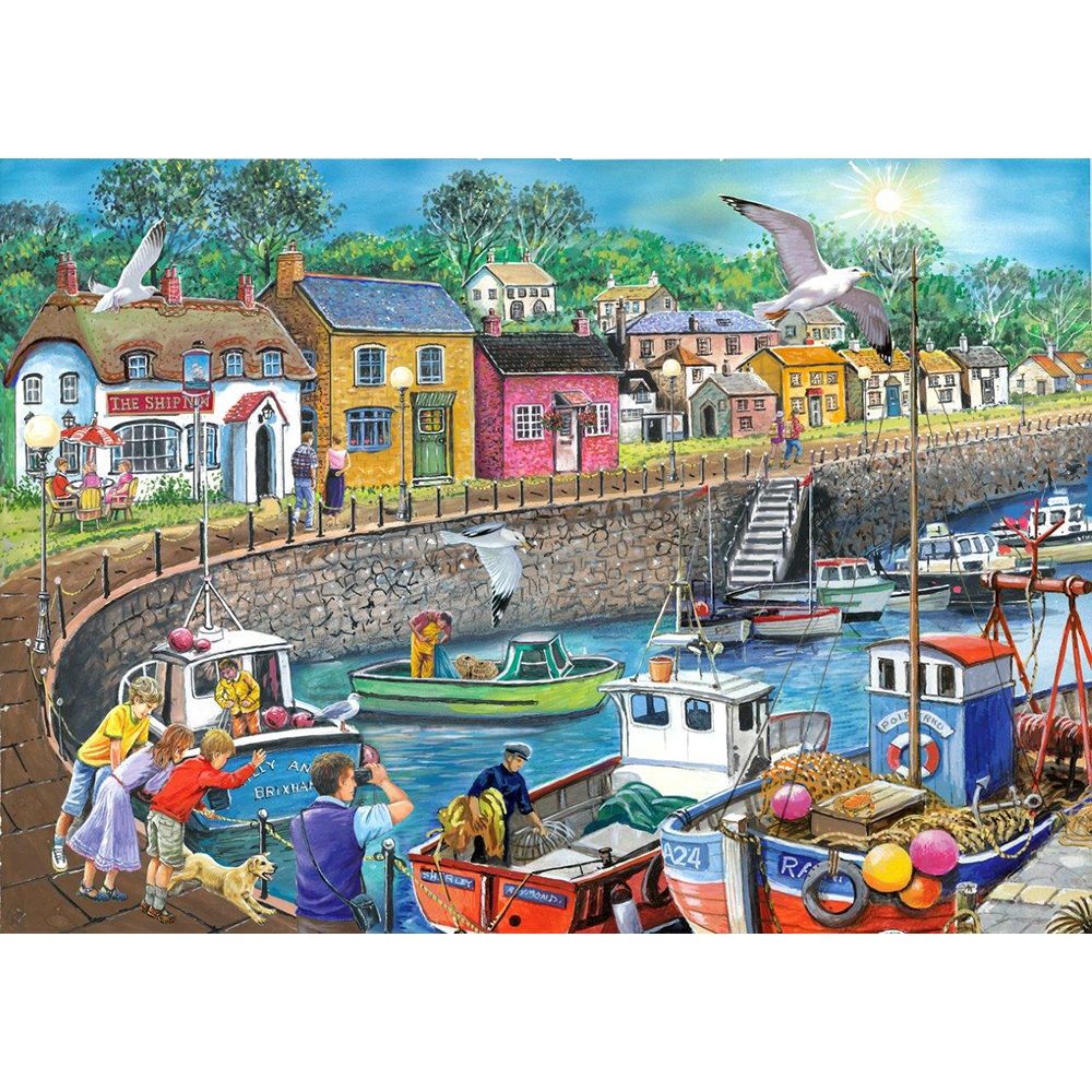 Seagull View - BIG 250 Piece Jigsaw Puzzle