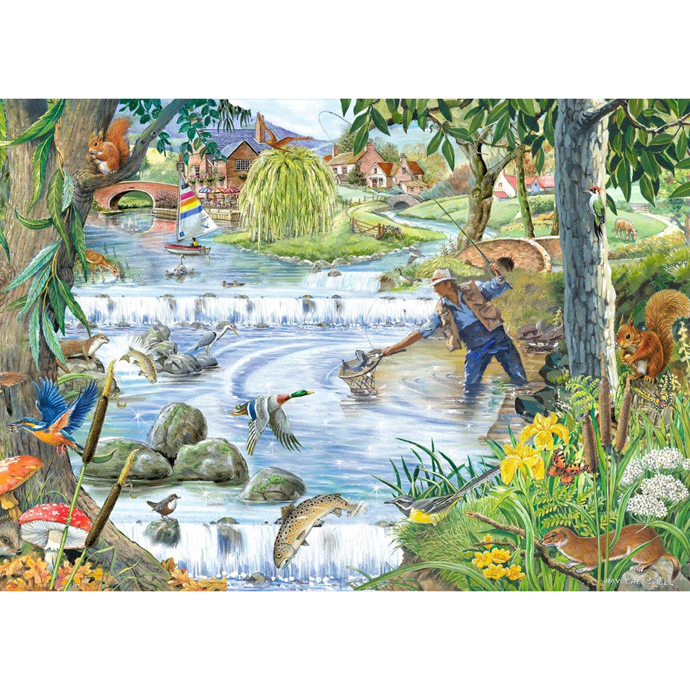 Sparkling Waters - BIG 250 Piece Jigsaw Puzzle