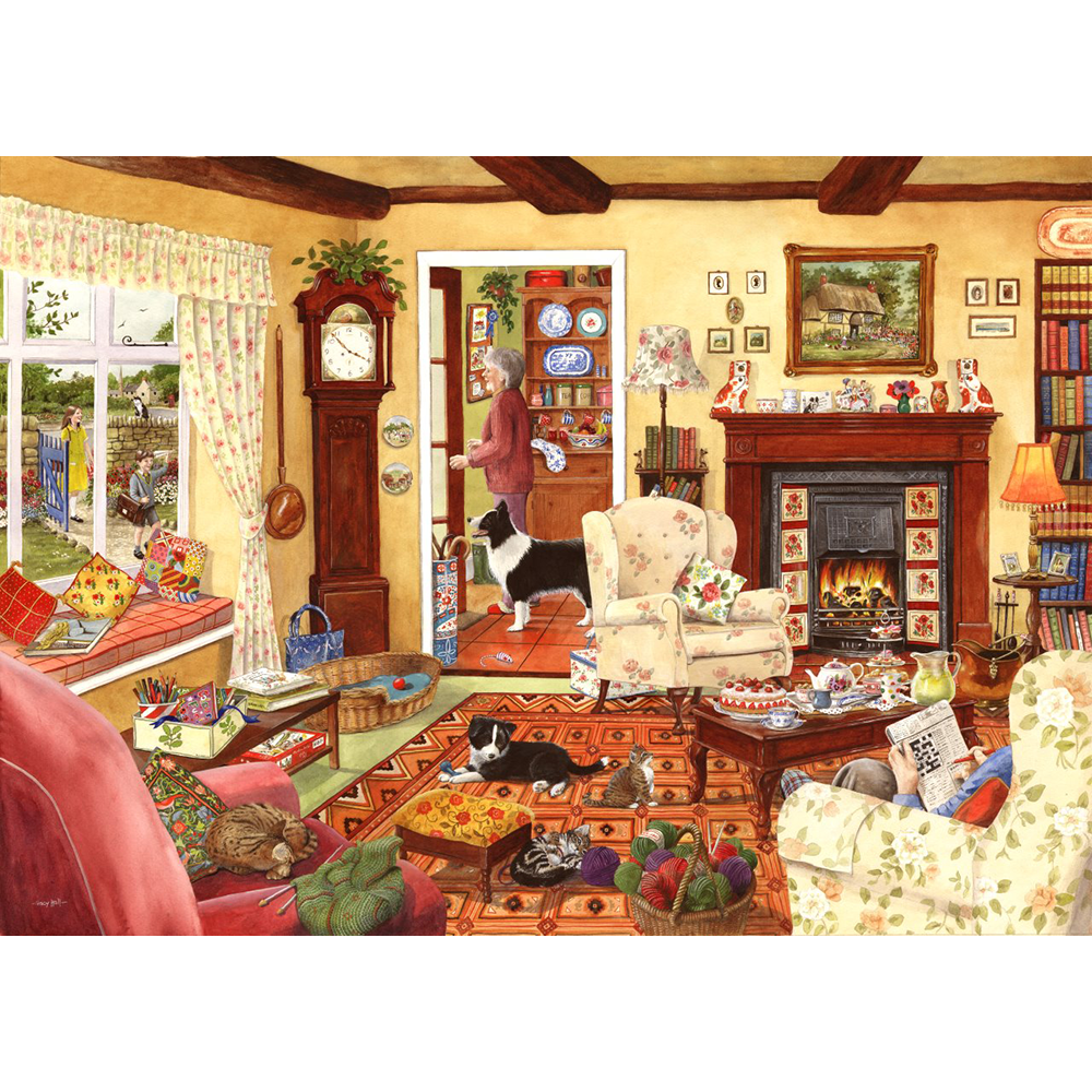 In Time For Tea - BIG 500 Piece Jigsaw Puzzle