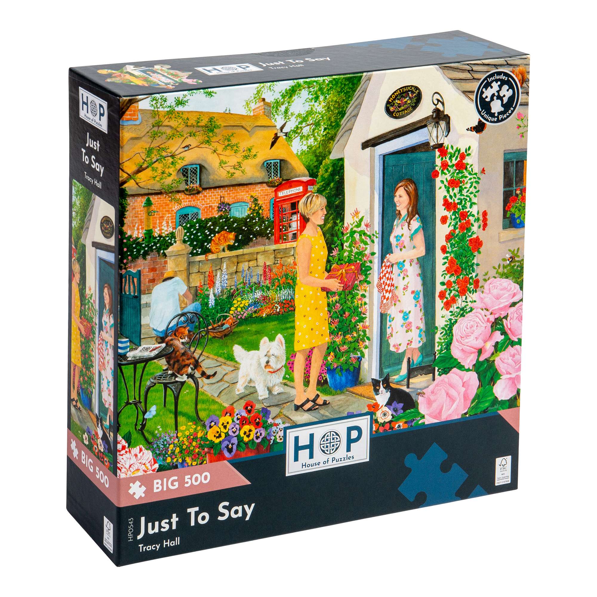 Big 500 Piece Jigsaw Puzzle by House of Puzzles - Just To Say