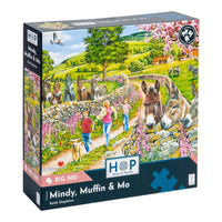 Mindy, Muffin & Mo - BIG 500 Piece Jigsaw Puzzle