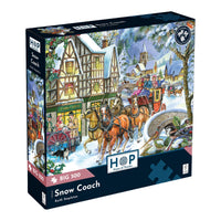 Snow Coach - BIG 500 Piece Jigsaw Puzzle