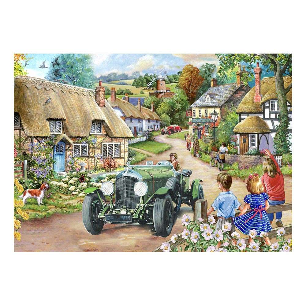 Vintage Run - BIG 500 Piece Jigsaw Puzzle