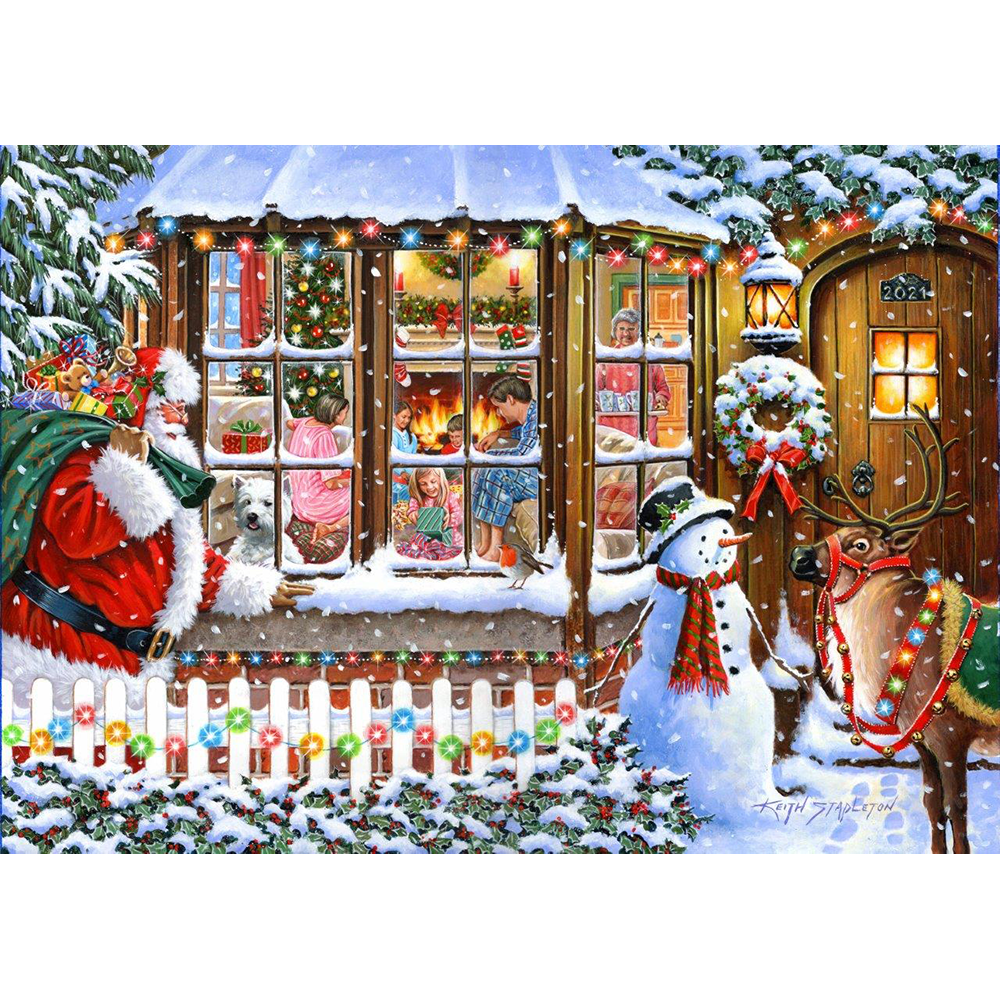 No.16 - With Love From Santa - 500 Piece Jigsaw Puzzle