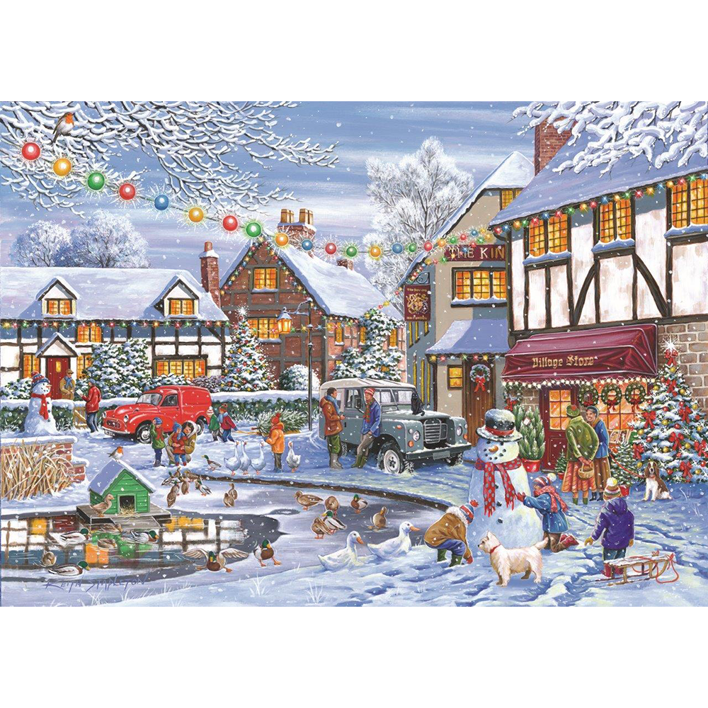 No.20 - On Thin Ice  - 1000 Piece Jigsaw Puzzle