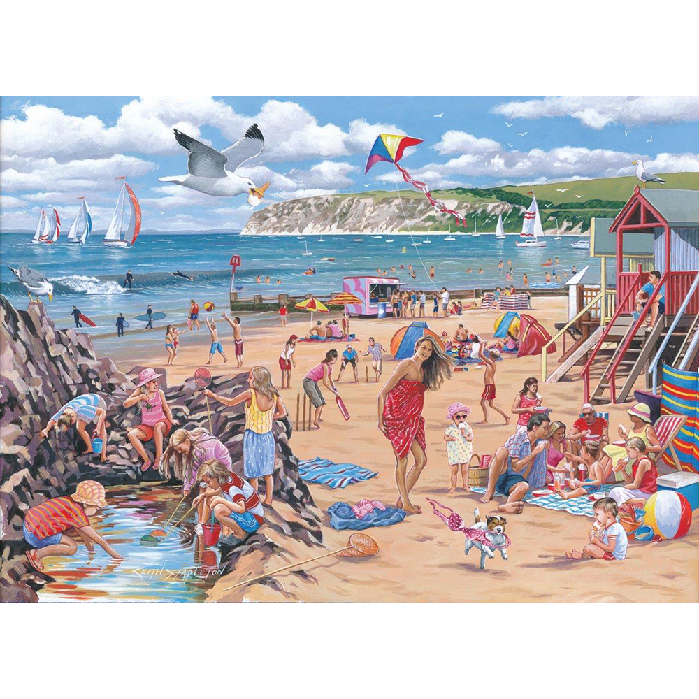 Beach Break - BIG 500 Piece Jigsaw Puzzle