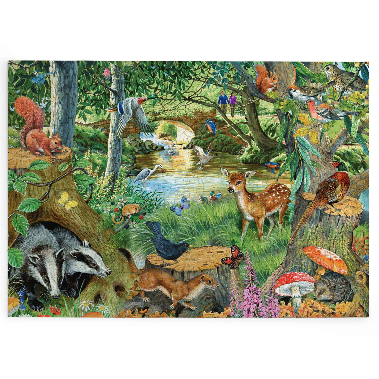 Riverside Glade - BIG 500 Piece Jigsaw Puzzle